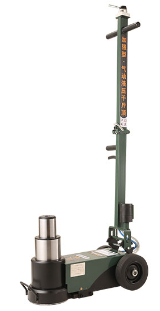 吉普车轮胎更换气动千斤顶顶升车体